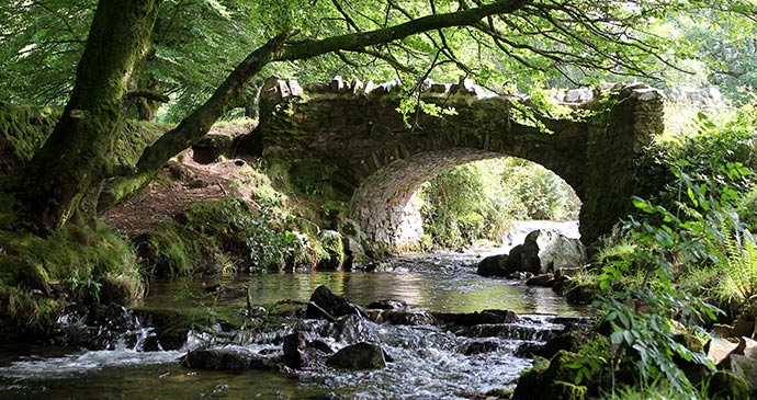 Robber's Bridge Picnic Places Exmoor National Park North Devon by ENPA, Exmoor National Park