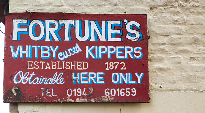 Fortune's Kippers Whitby Yorkshire by Tony Bartholomew, NYMNP