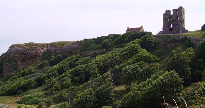 Scarborough Castle. Scarborough, Yorkshire, Immanuel Giel, Wikimedia-Commons