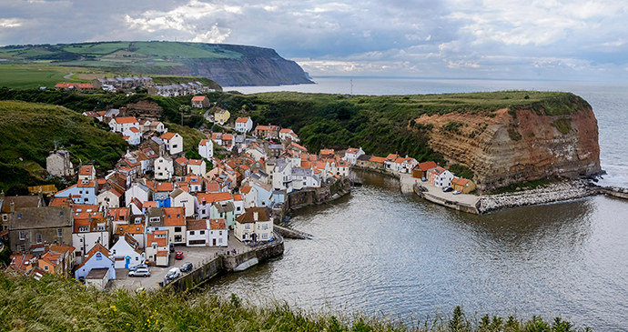 Staithes Whale Watching Yorkshire England by Tony Bartholomew, NYMNP
