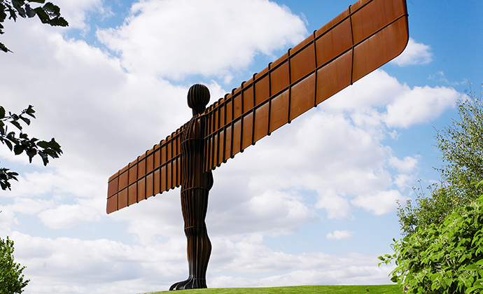 Angel of the North, Northumberland, UK by Newcastle Gateshead VIC