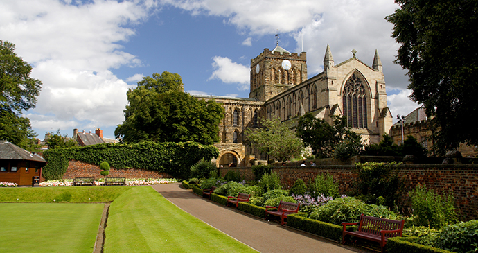 Hexham Abbey, Northumberland by Gail Johnson, Shutterstock