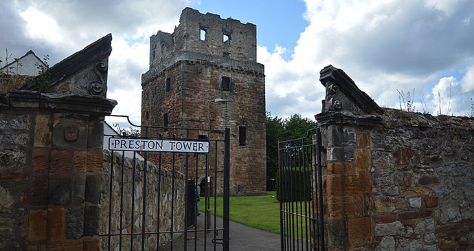 Preston Tower, Northumberland, UK by DougRM, Wikimedia Commons
