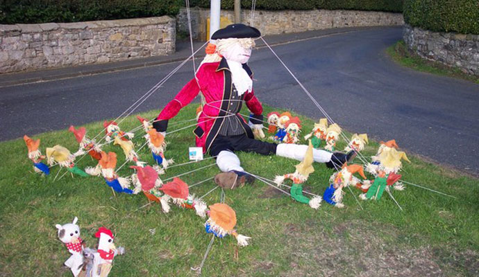 scarecrow, Northumberland, UK by Gemma Hall