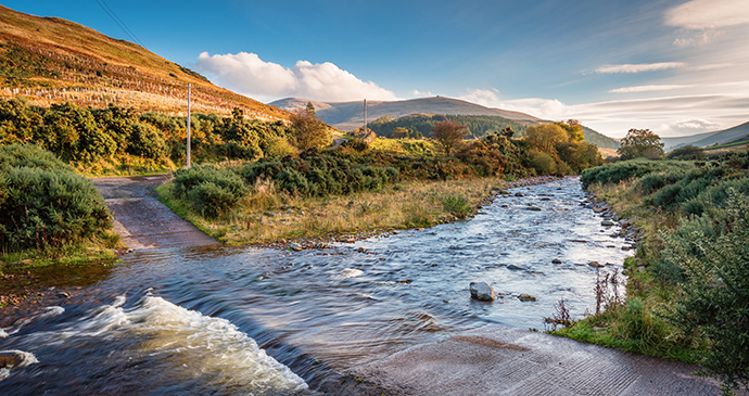 Cheviot valley, Northumberland, UK by Dave Head, Shutterstock