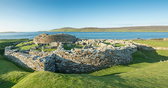 Broch of Gurness the Mainland Orkney by Kenny Lam, VisitScotland archaeological sites orkney