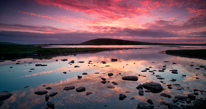 Hundland Loch Mainland Orkney by Ian Cooper Images, Shuttesrtock