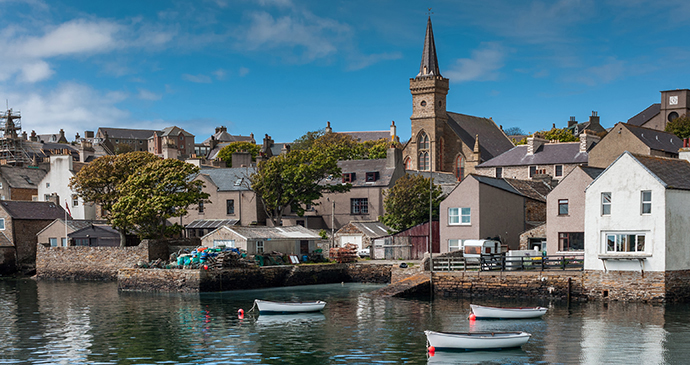 Stromness harbour The Mainland Orkney Scotland by Claudine Van Massenhove, Shutterstock