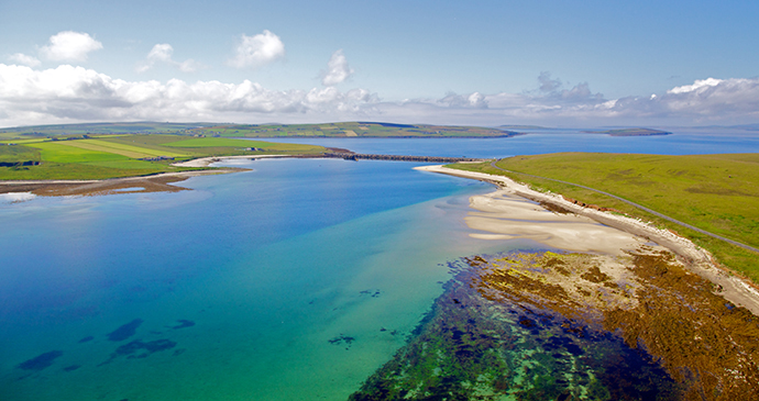 Churchill Barriers Scapa Flow Orkney by Orkney.com
