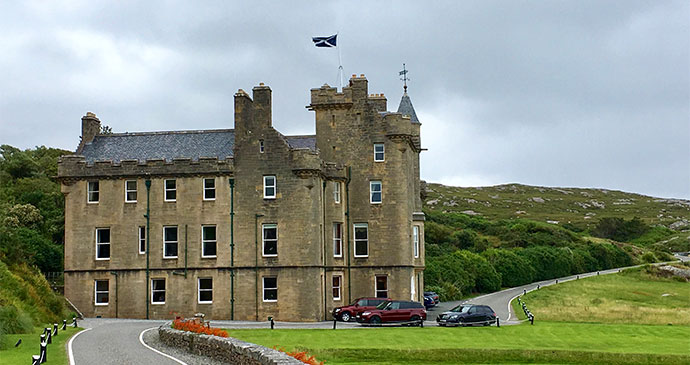 Amhuinnsuidhe Castle Outer Hebrides by Mark Rowe