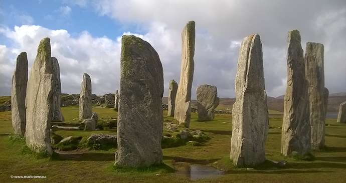 Callanish standing stones Outer Hebrides Scotland by Mark Rowe www.markrowe.eu.