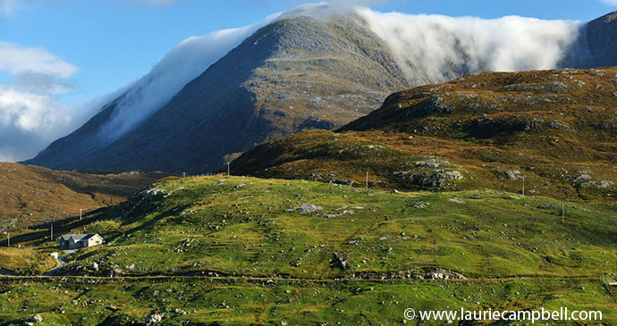 Bunavoneader Harris Outer Hebrides Scotland Britain by Laurie Campbell