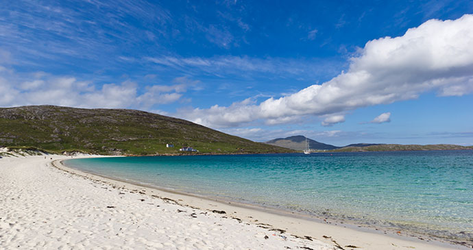 Vatersay beach Outer Hebrides Scotland by Luca Quadrio Dreamstime