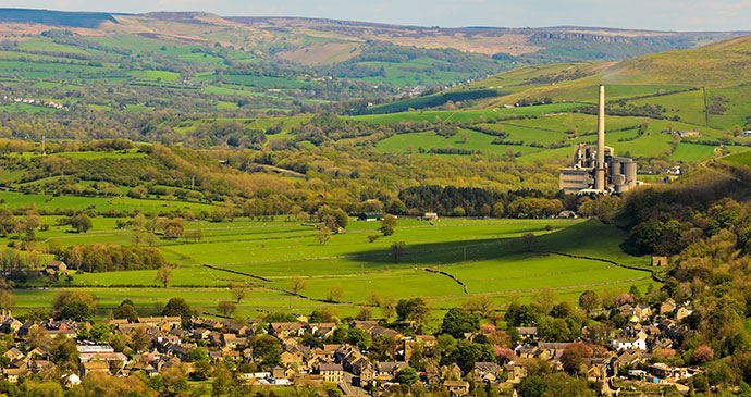 Castleton Derbyshire Peak District England UK by Stephen-Meese Shutterstock