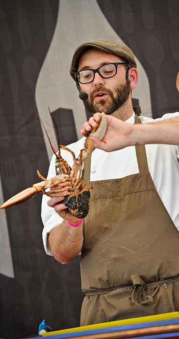 Demonstrations at Ludlow Food Festival © Ludlow Food Festival