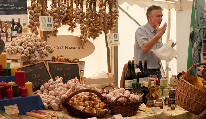 Ludlow Food Festival Shropshire UK by Christopher Elwell Shutterstock