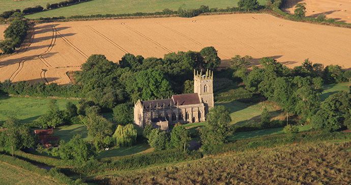 St Mary Magdalene church Ashbourne Shropshire UK by Gordon Dickens