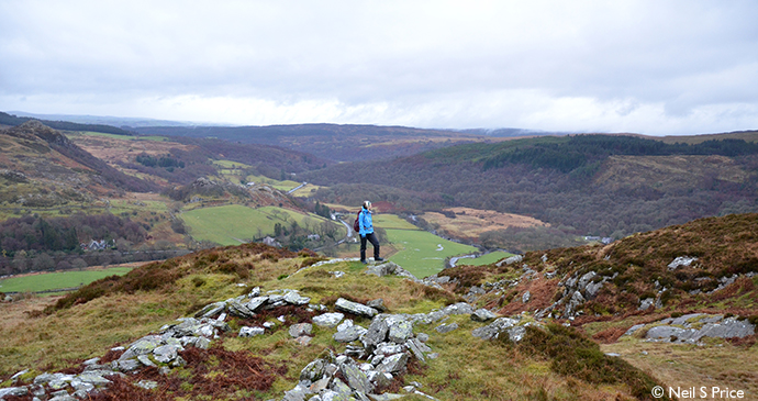 Cefn y Capel, Small Hills by Neil S Price