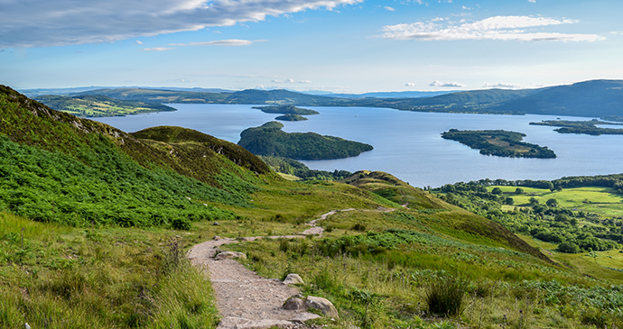 conic hill, loch lomond, small-hills by Gary Ellis Photography, Dreamstime