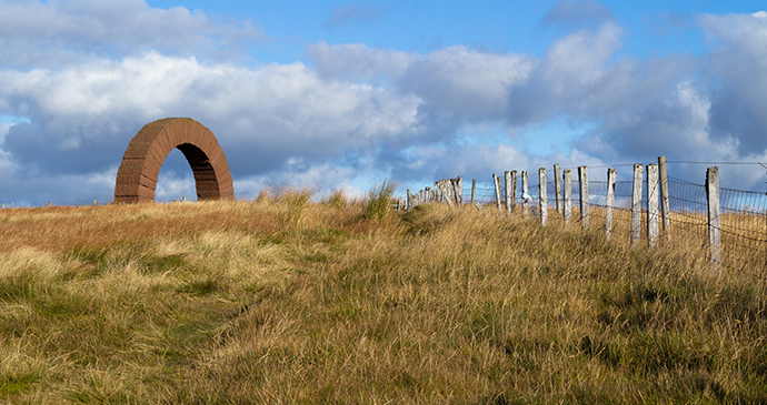 sculpture, small hills by Lynn Fotheringham, Dreamstime