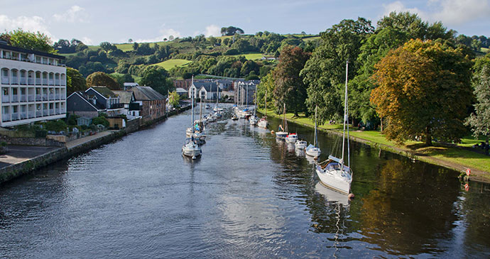River Dart, Totnes, South Devon by Unique Devon Tours best wild swimming spots