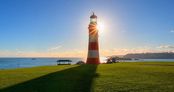 Smeaton's Tower, Plymouth, South Devon by Trevor Burrows