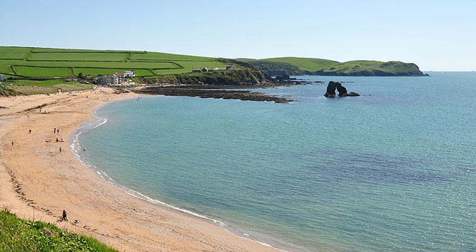 South Milton Sands, South Devon by Nilfanion, Wikimedia Commons wild swimming