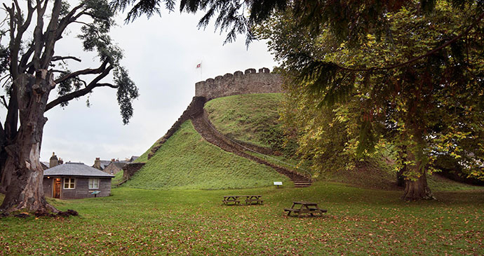 Totnes Castle, Totnes, South Devon by English Heritage
