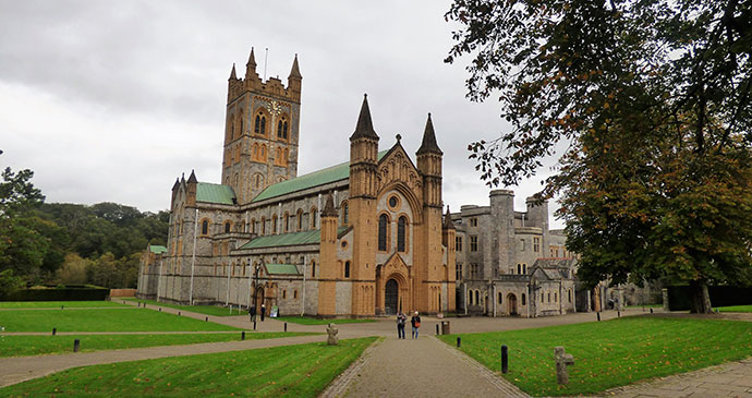 Buckfast Abbey, South Devon by Leigh (Bella) St John 