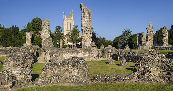 Bury St Edmund's Abbey by chrisdorney, Shutterstock