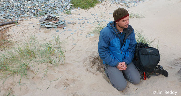 Beach wild times UK by Jini Reddy