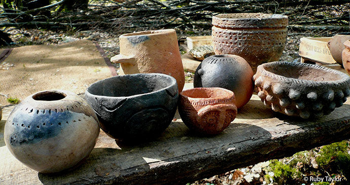 wild pottery weekend UK Wild Times by Ruby Taylor