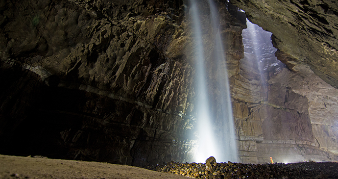 Gaping Gill Yorkshire Dales by Craven Pothole Club