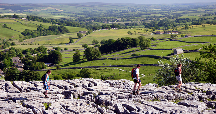 Limestone pavement Malham Cove Yorkshire Dales by Welcome to Yorkshire