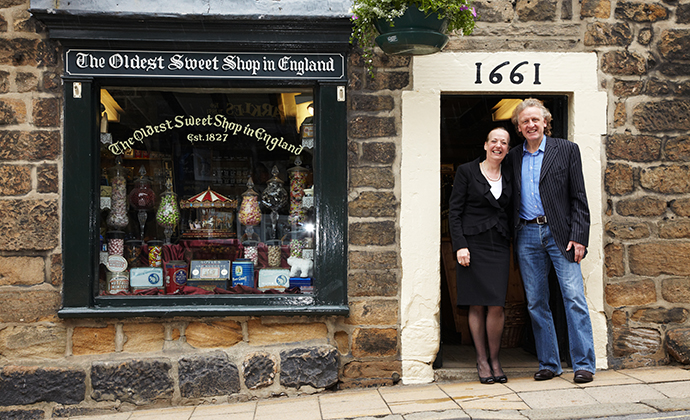 The Oldest Sweet Shop in England Pateley Bridge Yorkshire Dales by Nidderdale Chamber of Trade/Kirsty Shepherd