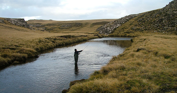 Fishing, Port Howard, Falkland Islands by Falkland Islands Tourist Board 