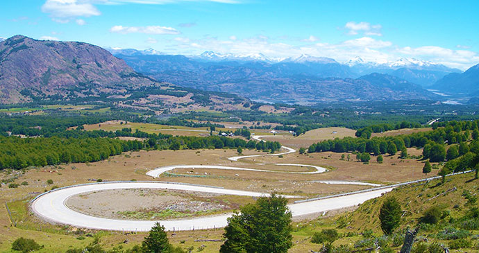 Cerro Castillo Carretera Austral Chile by Hugh Sinclair