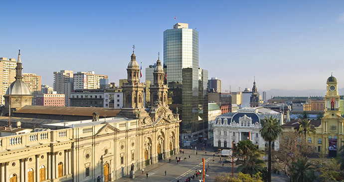 Plaza de Armas Santiago Chile by Israel Hervas Bengochea Shutterstock