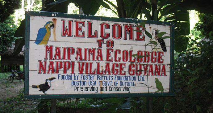 Nappi Village Guyana by Courtesy of Wilderness Explorers