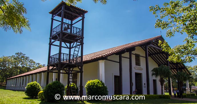 Yaguaron Church Paraguay South American by Marco Muscara