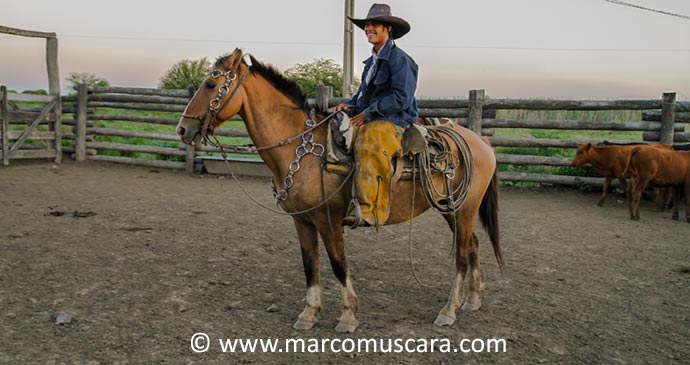 Gaucho estancia Tuiuiu Paraguay by Marco Muscara