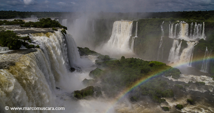 Iguazu Falls Paraguay by Marco Muscara