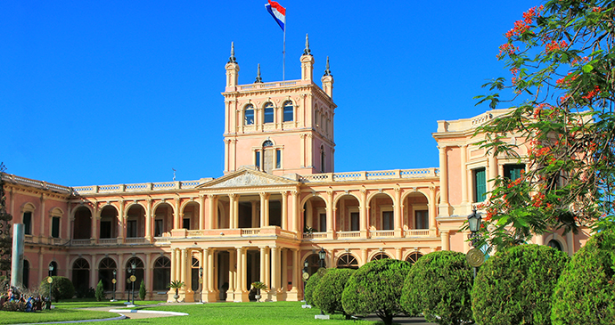 Presidential Palace,Asunción by Don Mammoser, Shutterstock