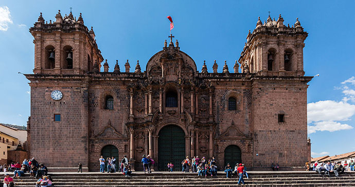 Cathedral Cusco Peru by Diego Delso Wikimedia Commons