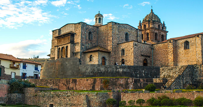 Coricancha Cusco Peru by Pytyczech Dreasmtime