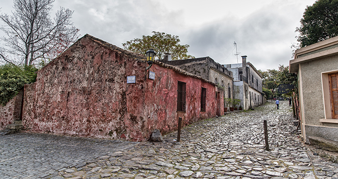 Calle de los Suspiros, Colonia del Sacramentio, Uruguay by LMspencer, Shutterstock
