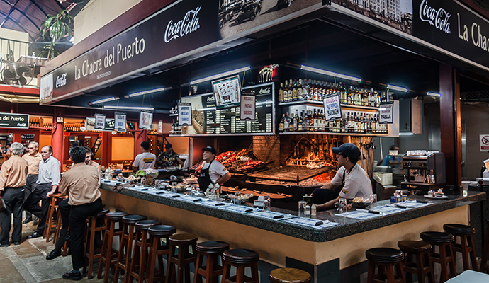 Mercado del Puerto Montevideo Uruguay by kabby, Dreamstime