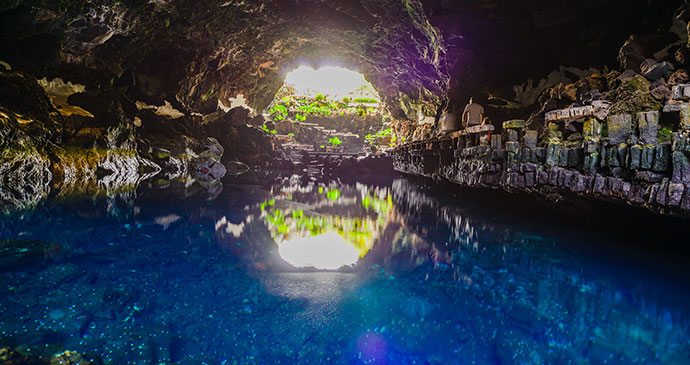 Jameos del Agua, Lanzarote, Canary Islands, Spain by alexilena, Shutterstock