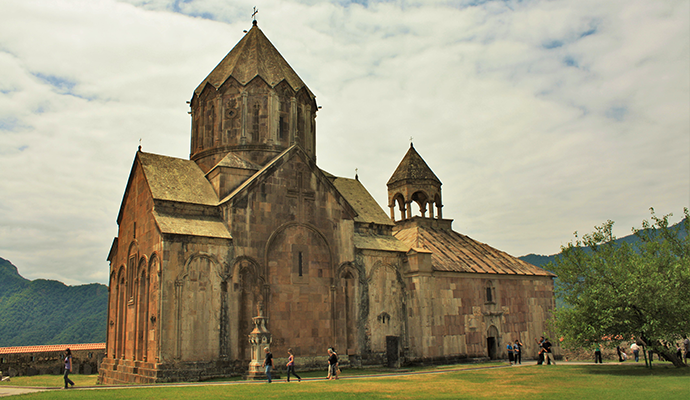 Gandzasar Monastery Armenia by Alaexis Wikimedia Commons