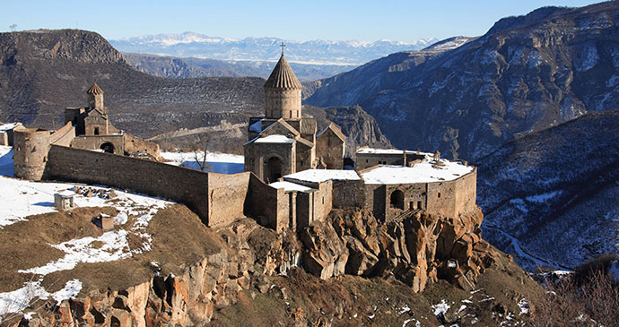 tatev in winter,armenia © Jehu Molina
